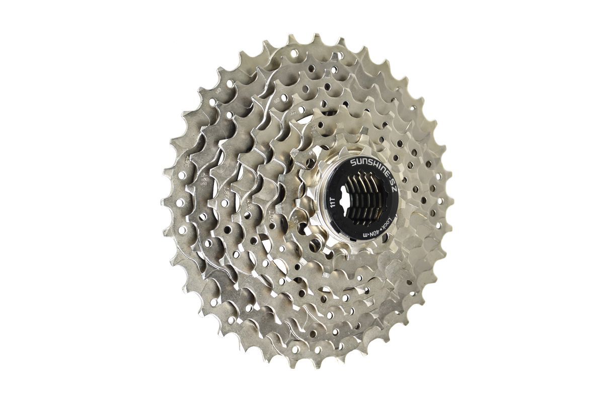 Кассета SUNSHINE CS-HR8-36, 8 передач, 11-36Т, серебристый