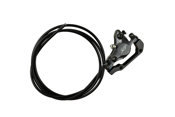 Тормоз дисковый гидравлический,задний SHIMANO KM8100JRRURX160 комплект,гидролиния 1600мм,без ротора Тормоз дисковый гидравлический,задний SHIMANO KM8100JRRURX160 комплект,гидролиния 1600мм,без ротора